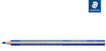Staedtler Noris jumbo 1284 Buntstift - ergonomische Dreikantform - 4 mm - blau blau
