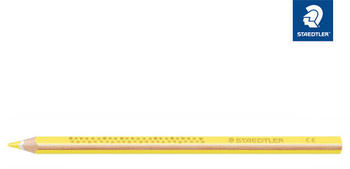 Staedtler Noris jumbo 1284 Buntstift - ergonomische Dreikantform - 4 mm - gelb gelb