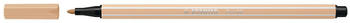 STABILO Pen 68 Filzstift - 1 mm - beige