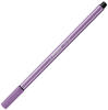 STABILO 68/62, STABILO Pen 68 Premium-Filzstift (Grauviolett, 1 x) Violett