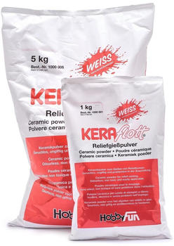 HobbyFun Keraflott Reliefgie&szlig;masse wei&szlig; 25kg