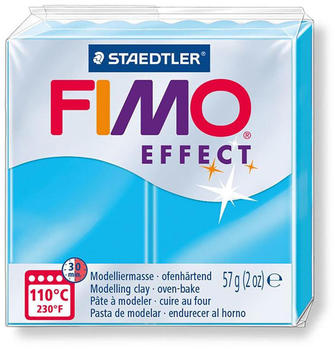Fimo Leather Effect neon blau – 57g