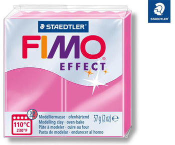 Fimo Leather Effect neon pink – 57g