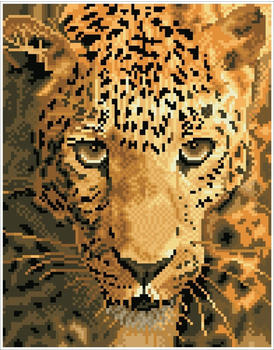 Diamond Dotz Original Diamond Painting - Jaguar Prowl 275 x 355 cm