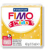 FIMO 8030-112, FIMO kids Modelliermasse, ofenhärtend, glitter-gold, 42 g, Art#