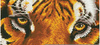 Diamond Dotz Kreativset "Diamond Painting Tiger"