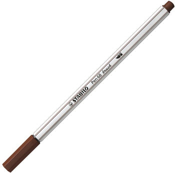 STABILO Pen 68 brush Einzelstift braun (568/45)