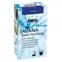Kreul Textilfarbe Batikfarbe Cool Blue, inklusive F&auml;rbesalz, Pulver 70g, Grundpreis: