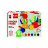 Marabu Fingerfarbe Kids, 0303000050800, 6 Farben je 35 ml, auswaschbar,...