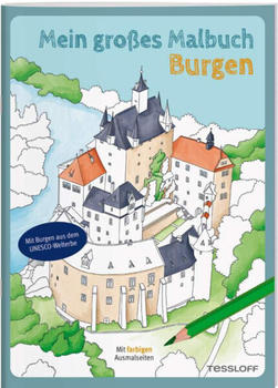 Tessloff Mein großes Malbuch Burgen