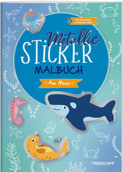 Tessloff Metallic-Sticker Malbuch Am Meer