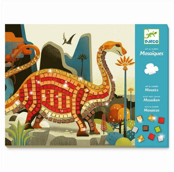 Djeco Mosaike: Metallische Dinosaurier (DJ08899)
