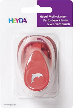 Heyda Motivstanzer Delfin klein 15x15mm (203687464)