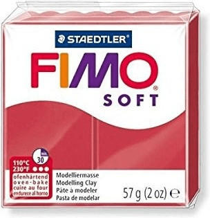 Fimo Soft 57g cherry red