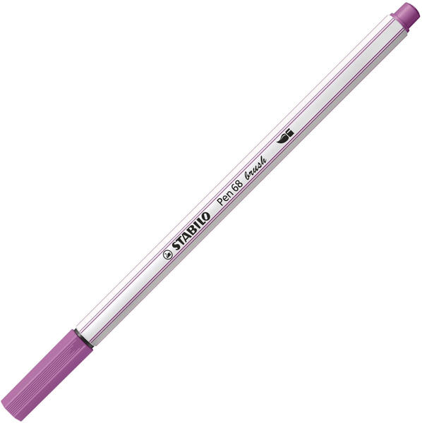 STABILO Pen 68 brush Einzelstift pflaume (568/60)