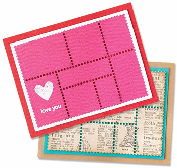 Sizzix Thinlits Die Snail Mail by Eileen Hull