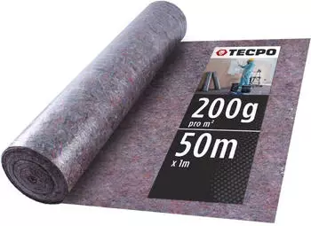 TECPO Malervlies | 50m Lang | 1m Breit | 200g/m&sup2;