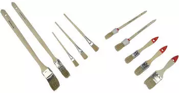 JeCo Pinselset 10tlg. Maler-/Lackier- Heizk&ouml;rper Emaille