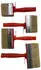 VaGo Flachpinsel-Set 24-tlg. Flächenstreicher 7/10/12/14cm (197-107/110/120/140 je 6_hv)