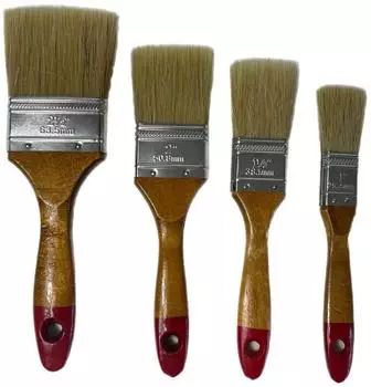 VaGo Lasur Flach Pinselset 24 tlg Set Lack 25/38/50/63mm