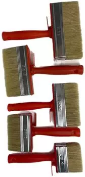 VaGo Flachpinsel-Set 120-tlg. Flächenstreicher 7/10/12/14/15cm (197-107/110/120/140/150 je 24)