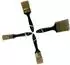 VaGo Flachpinsel-Set 96-tlg. 25/38/50/63mm (191-010/015/020/025 je 24_kv)