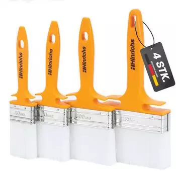 Hinrichs Lasurpinsel-Set 4-teilig 50mm–120mm (3880)