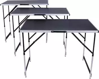 TecTake Tapeziertisch 3-tlg.