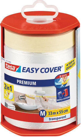tesa EASY COVER Premium Abdeckfolie 4368 (33 m x 55 cm)