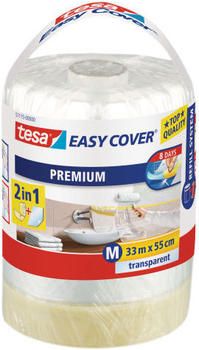 Tesa EASY COVER Premium Abdeckfolie 4368 Nachfüllrolle (33 m x 55 cm)