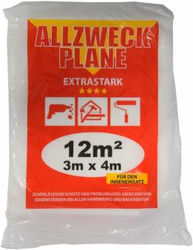 Jufol Allzweck-Plane 12 m², 3 x 4 m, extrastark (10221)