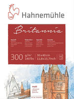 Hahnem&uuml;hle Papier Britannia, 30 x 40 cm, 300 g/m2