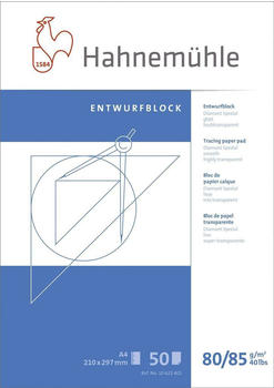 Hahnemühle Diamant Spezial A4 80/85g/m hochtransparent 50 Blatt (10622401)