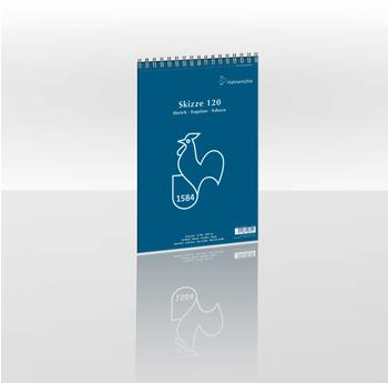 Hahnemühle Skizzenblock A4 120 g/qm 50 Blatt (60120268)