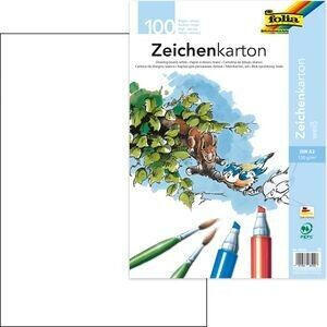 Folia Zeichenblock 8500/100 A2 120 g/m² weiß 100 Blatt