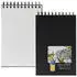 Oxford Skizzenbuch 400152645 Traveler A5 quer 225 g/m² weiß Spiralbindung Hardcover 40 Blatt