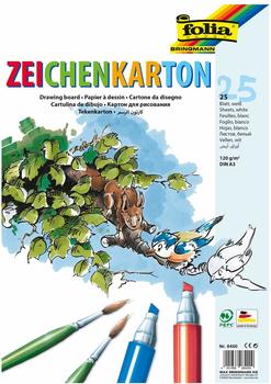 Folia Zeichenblock 8400 A3 120 g/m² weiß 25 Blatt