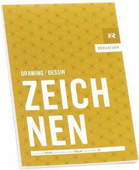 R&ouml;merturm Zeichenblock ZEICHNEN 88808850 A3 160 g/m&sup2; hellwei&szlig; geleimt 40 Blatt