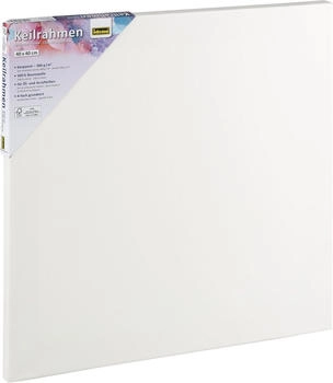 Idena Keilrahmen 60032 40 x 40 cm Leinwand auf Holzrahmen 380 g/m²