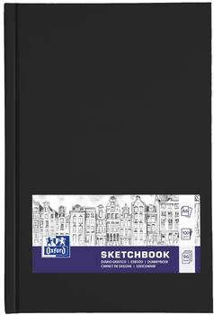 Oxford Skizzenbuch 400152622 Sketchbook A5 hoch 100 g/m² weiß Fadenbindung Hardcover 96 Blatt