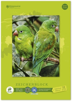 Staufen Zeichenblock Edition D&uuml;rer Zeichenblock A4 100 g/m&sup2; wei&szlig; geleimt 18 Blatt