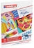 edding Acrylmalblock 30010 A4 300g/m² weiß geleimt 10 Blatt