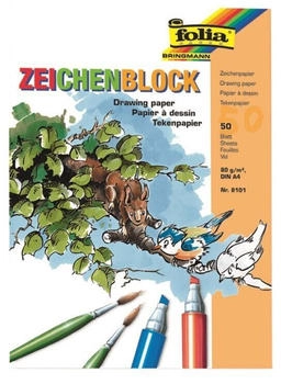 Folia Zeichenblock 8102 A3 80 g/m² weiß geleimt 25 Blatt