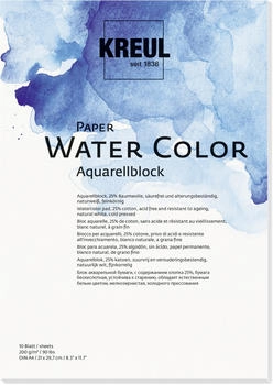 C. Kreul K&uuml;nstlerblock Paper Water Color DIN A4 10 Blatt (69011)