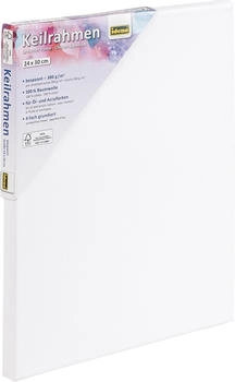 Idena Keilrahmen 60007 24 x 30 cm Leinwand auf Holzrahmen 380 g/m²