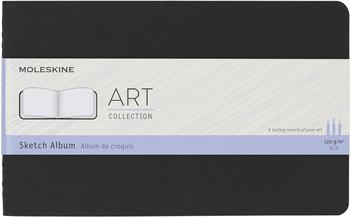 Moleskine Skizzenalbum Large A5 120g/qm 44 Blatt Kartoneinband schwarz