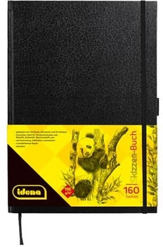 Idena Skizzenbuch 110g/m&sup2; DIN A4 160 Seiten