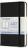 Moleskine Aquarellnotizbuch P/A6 200g/qm Hardcover sw