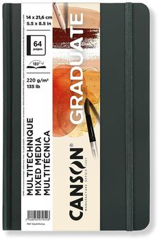 Canson CANSON Skizzenbuch GRADUATE Mixed Media 140 x 216 mm naturales Papier