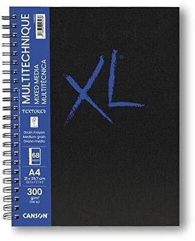 Canson Canson XL Mix Media Notizbuch A4 40 Blatt 300 g Weiß C31200L016